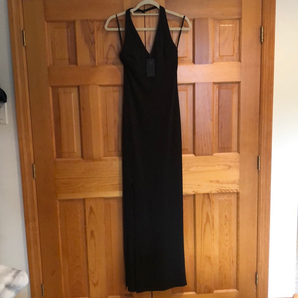 Brand new black event gown